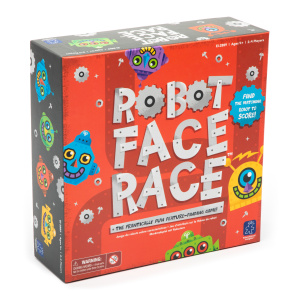 Robot Race Face